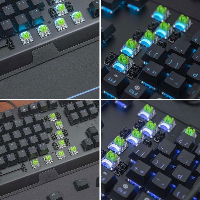 Gaming Keyboard Ergo - Зеленые переключатели для механической игровой клавиатуры