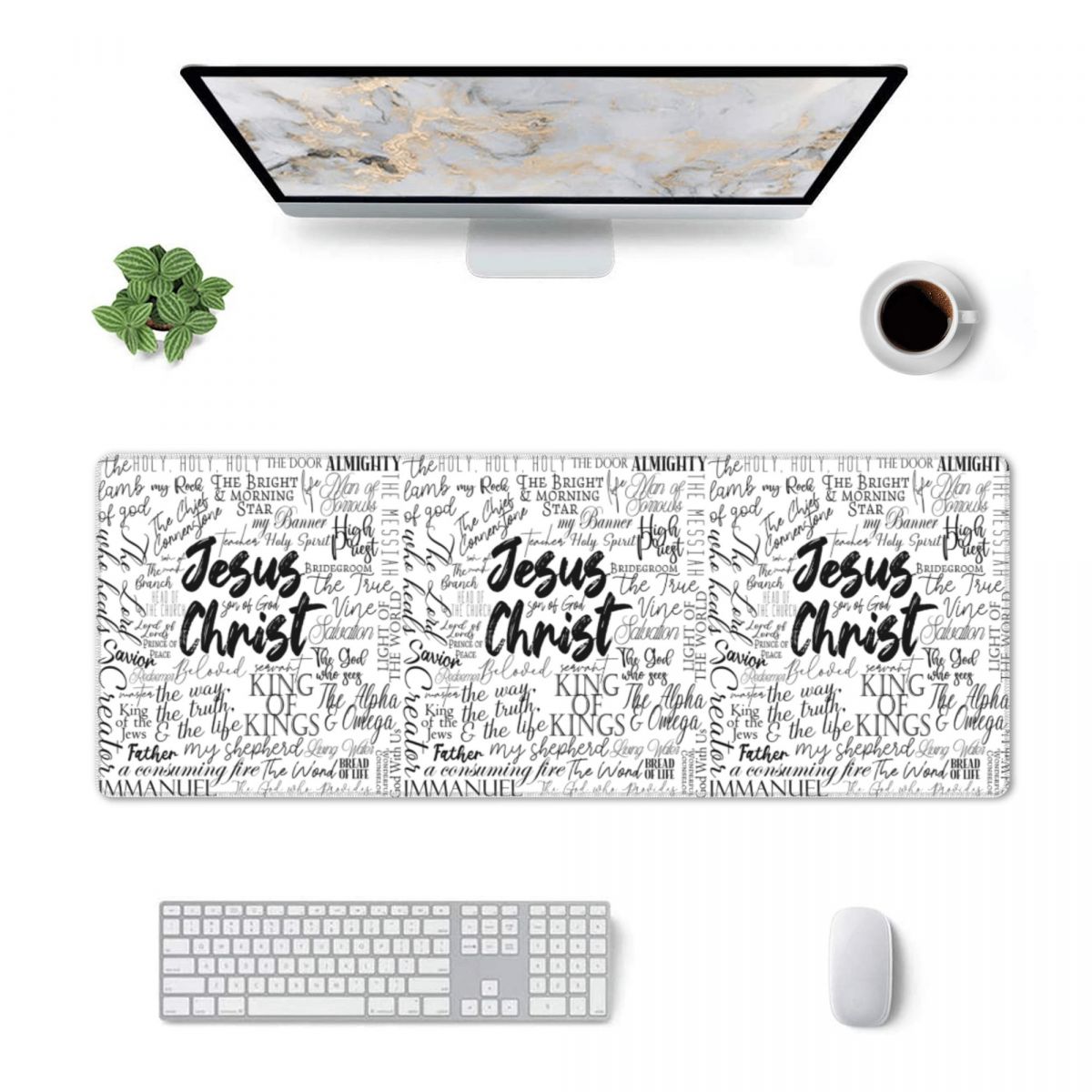 Gaming Keyboard Name - Большой коврик для мыши с именами