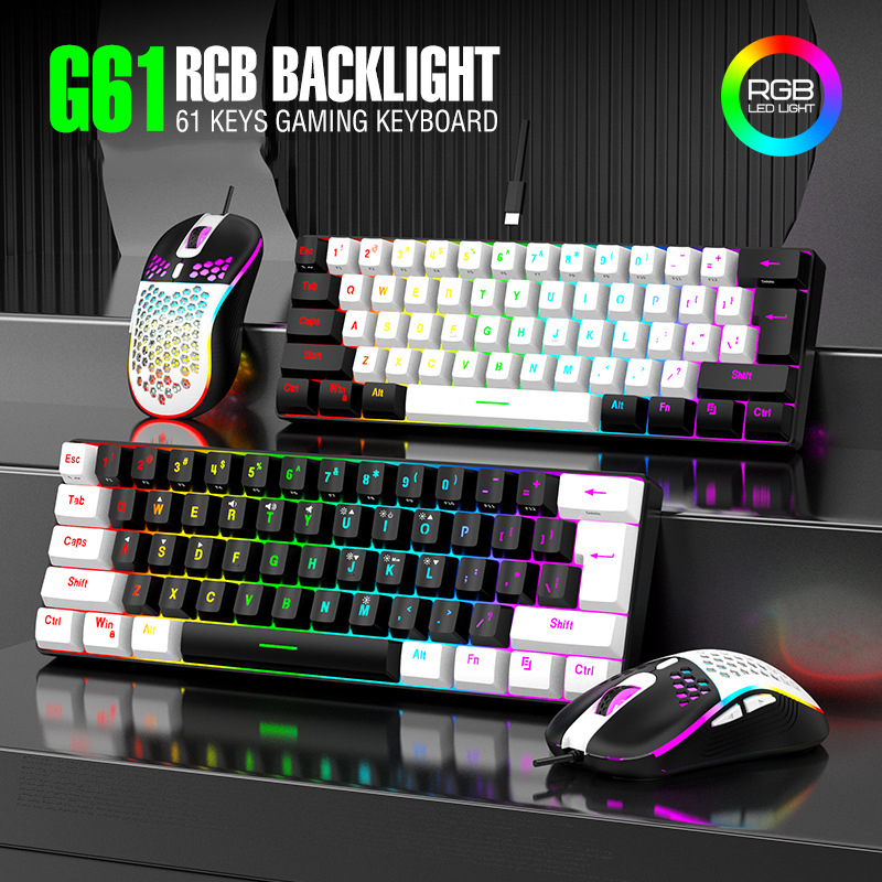 Gaming Keyboard Extension - Комплекты клавиатуры и мыши 60% RGB
