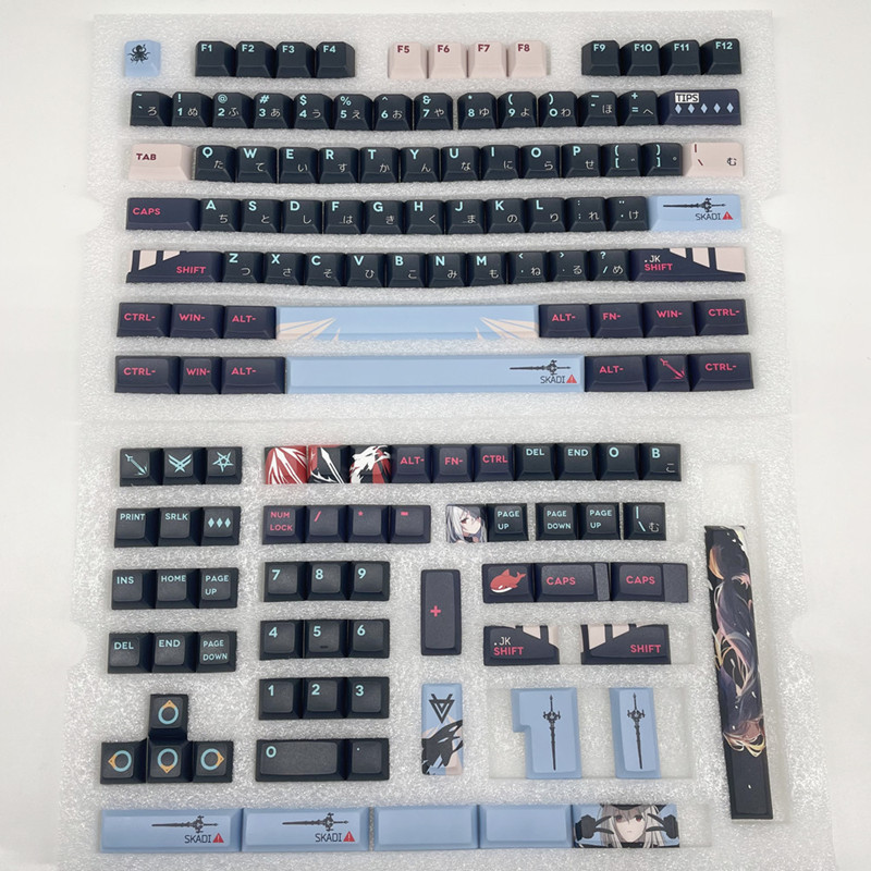 142 клавиш/комплект, Японская  – обзор и цена Gaming Keyboard Ergonomic