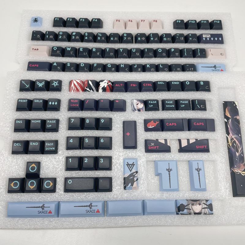 142 клавиш/комплект, Японская  – обзор и цена Gaming Keyboard Ergonomic