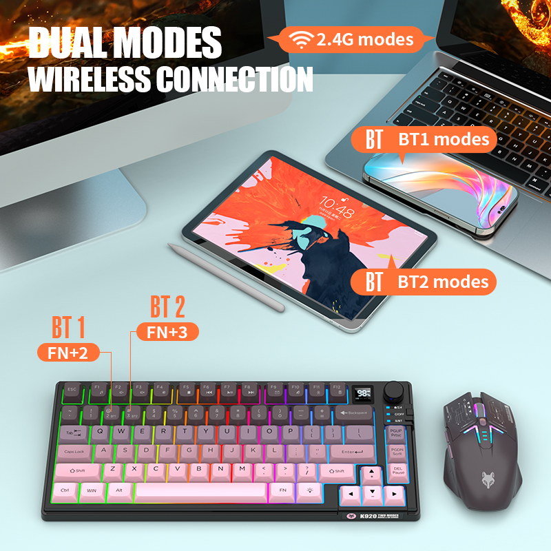 2.4G – беспроводная игровая кл – обзор и цена Gaming Keyboard Extension