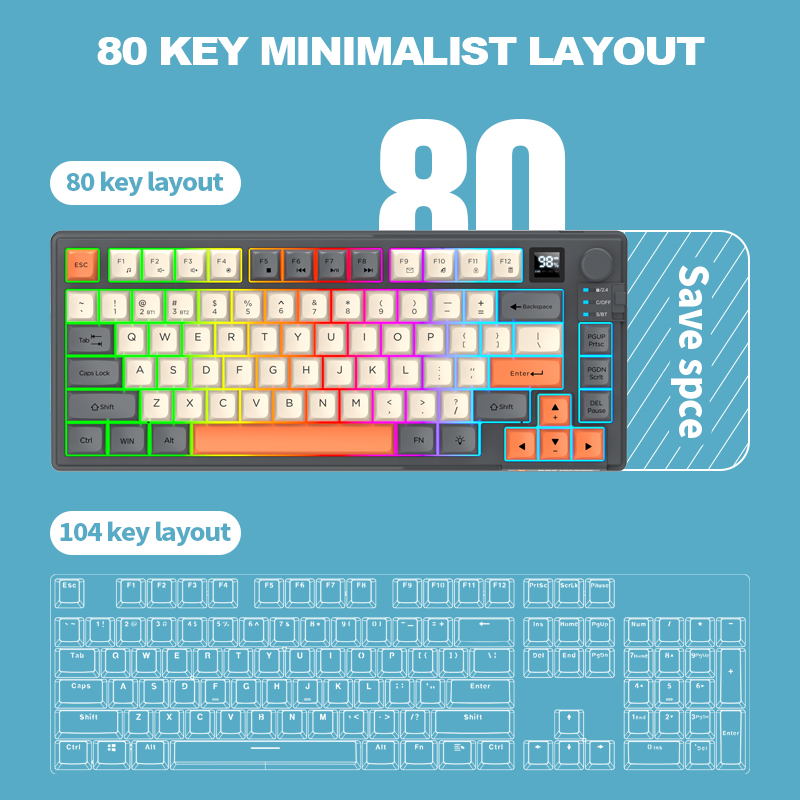 2.4G – беспроводная игровая кл – обзор и цена Gaming Keyboard Extension