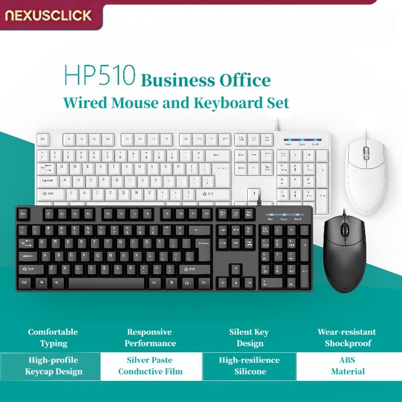 Комплект проводной клавиатуры  – обзор и цена Gaming Keyboard Mouse Set