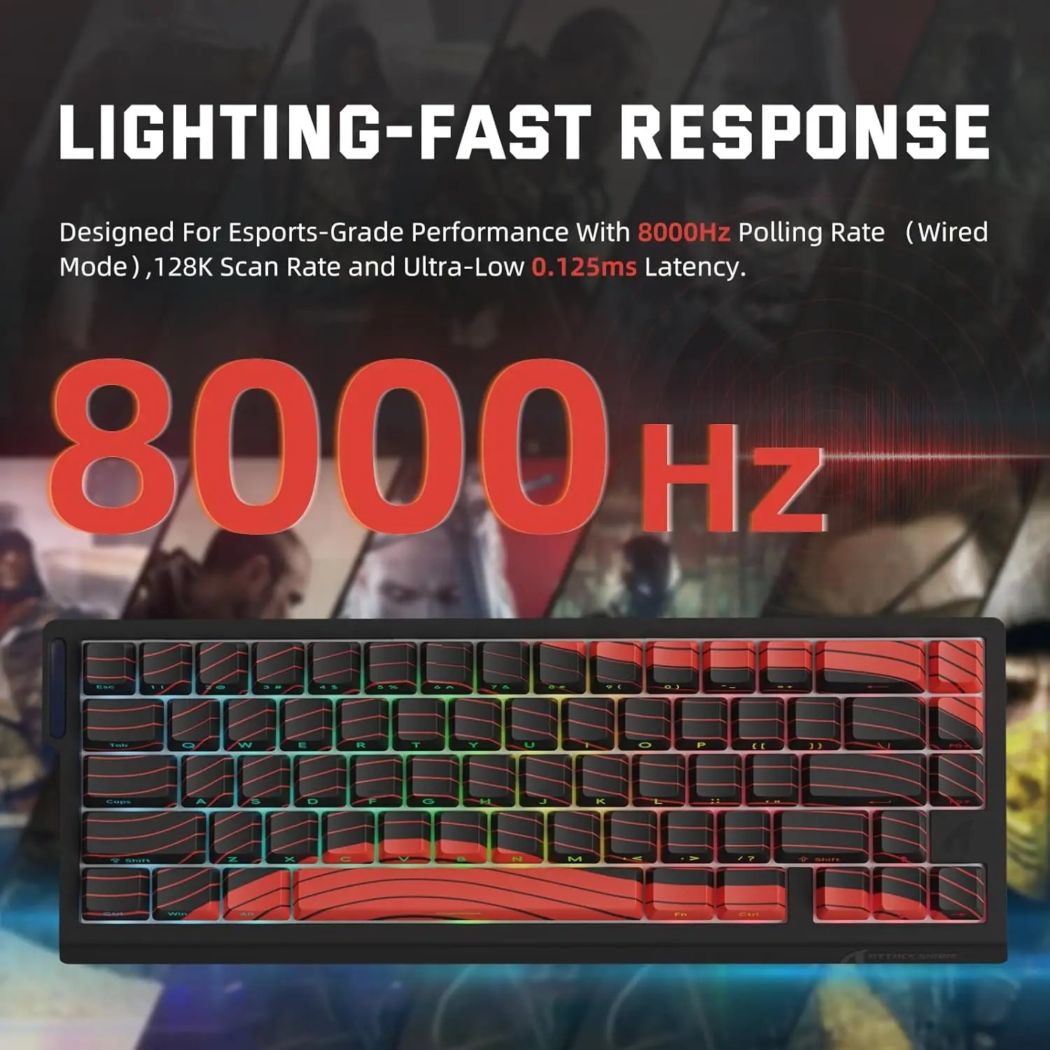 ATTACK SHARK X68 PRO HE Беспро – обзор и цена Gaming Keyboard Hot Swappable