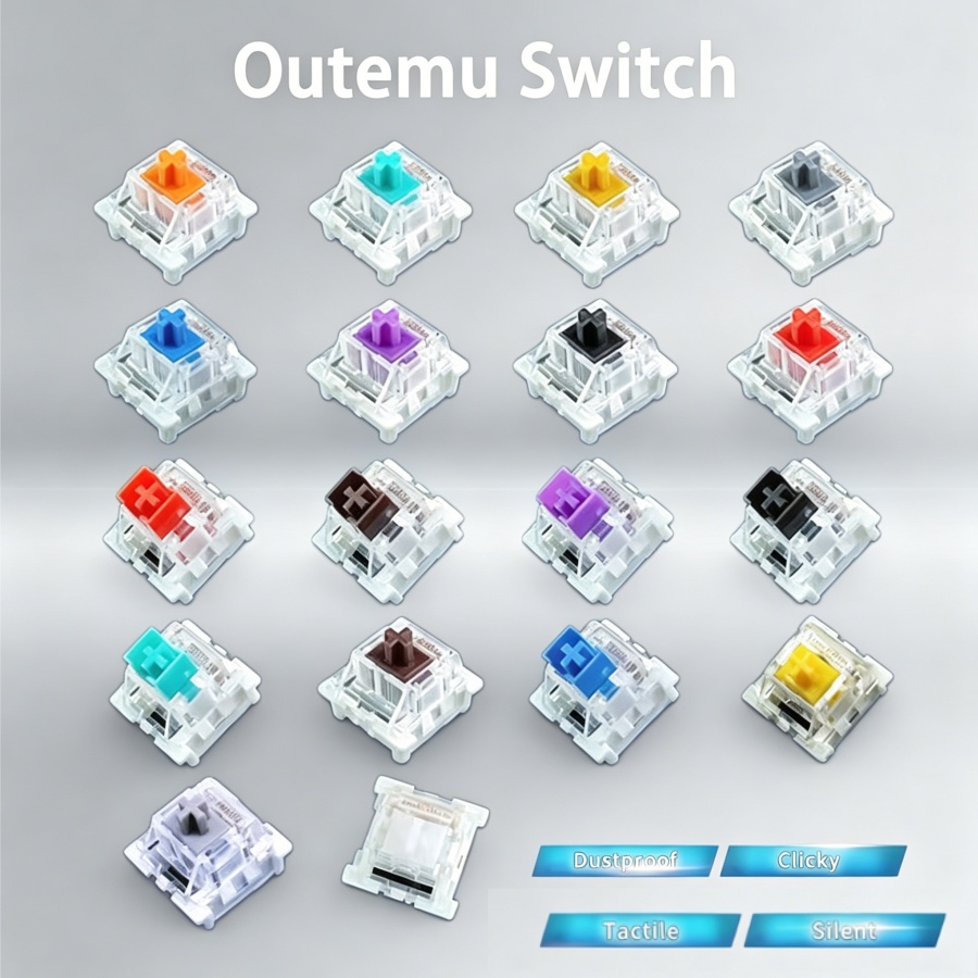 Переключатели Outemu для механ – обзор и цена Mechanical Switch Tester