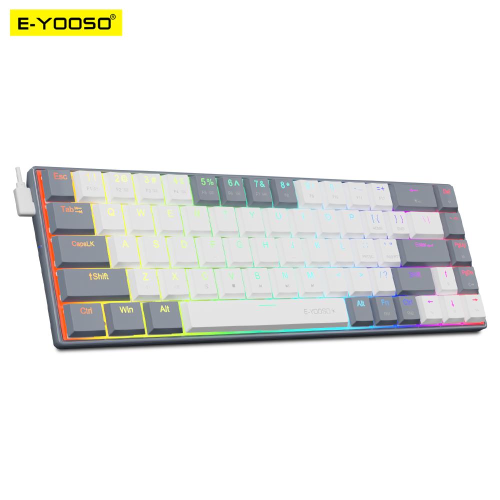 E-YOOSO A68 RGB Mini Slim USB  – обзор и цена Gaming Keyboard E Yooso