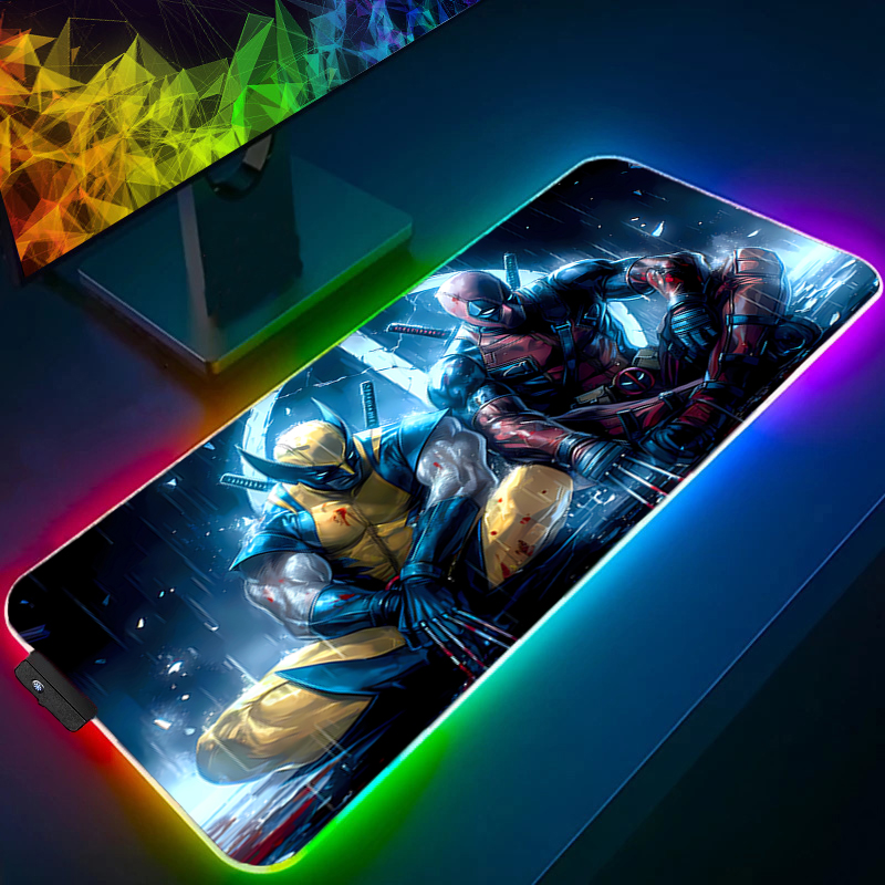 Светодиодный коврик для мыши,  – обзор и цена Gaming Keyboard He