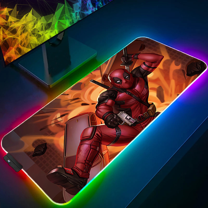Светодиодный коврик для мыши,  – обзор и цена Gaming Keyboard He