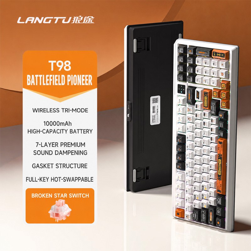 Langtu T98 – бесшумная механич – обзор и цена Gaming Keyboard And Mouse Set