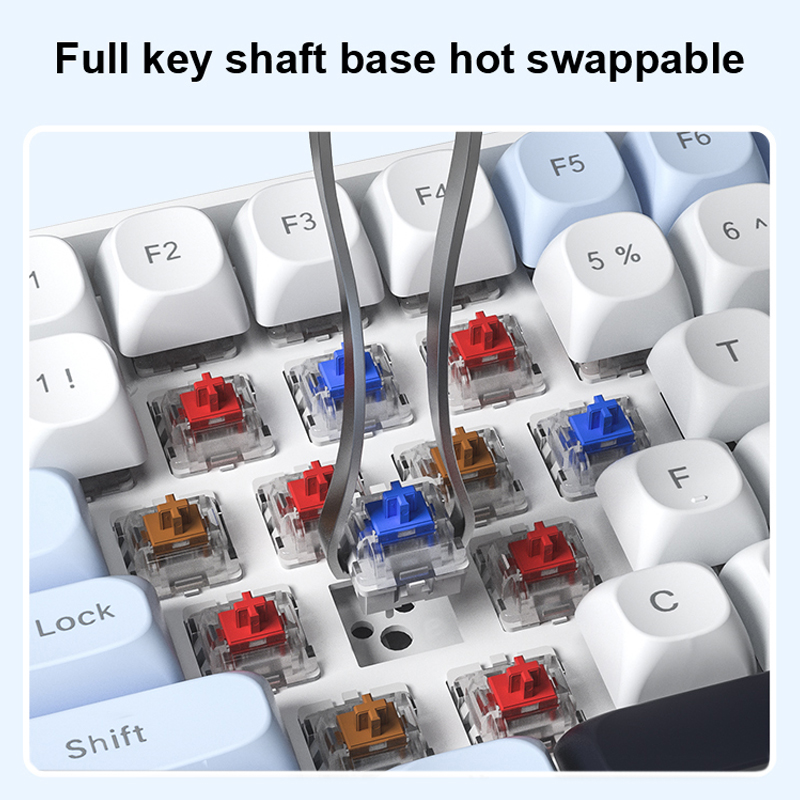 Беспроводная механическая клав – обзор и цена Gaming Keyboard Hot Swappable