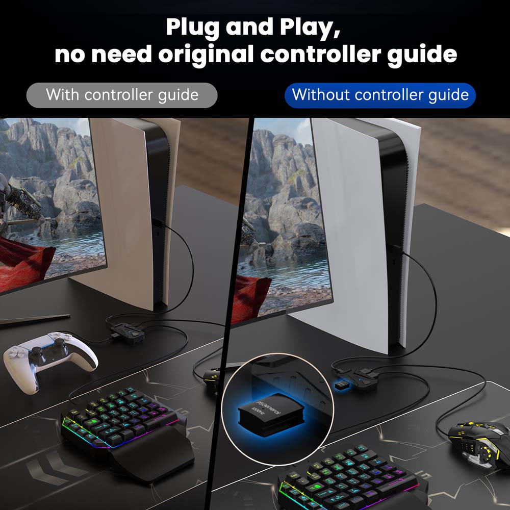 Комбо-набор клавиатура и мышь  – обзор и цена Gaming Keyboard Extension