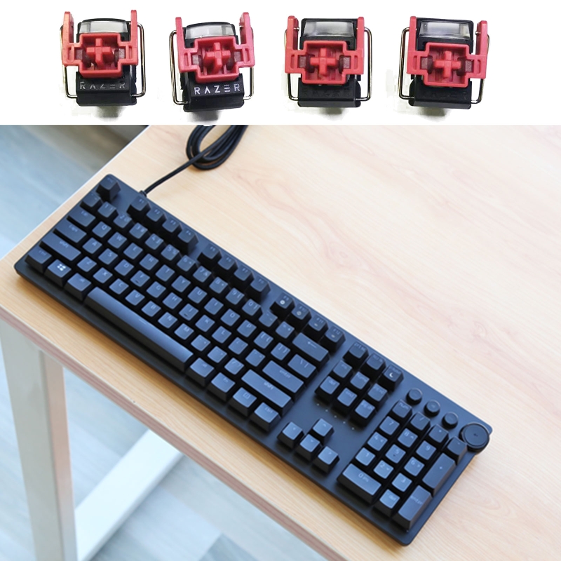 4 шт. V2 Slient Liner красные  – обзор и цена Gaming Keyboard Ergo