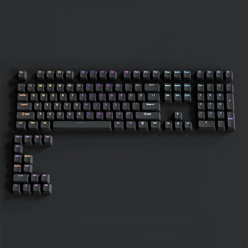 Новые ретро-кейкапы PBT черног – обзор и цена Gaming Keyboard 2026