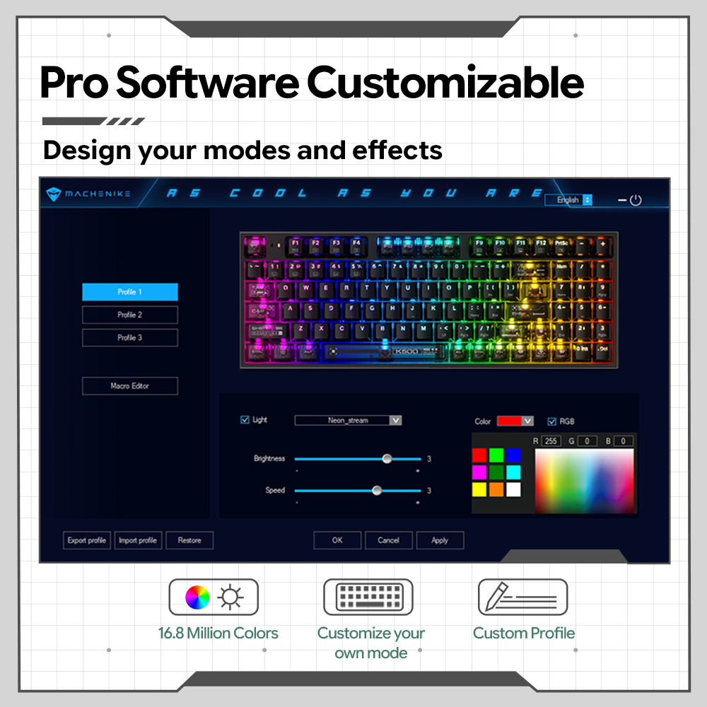 Проводная механическая клавиат – обзор и цена Gaming Keyboard Hot Swappable