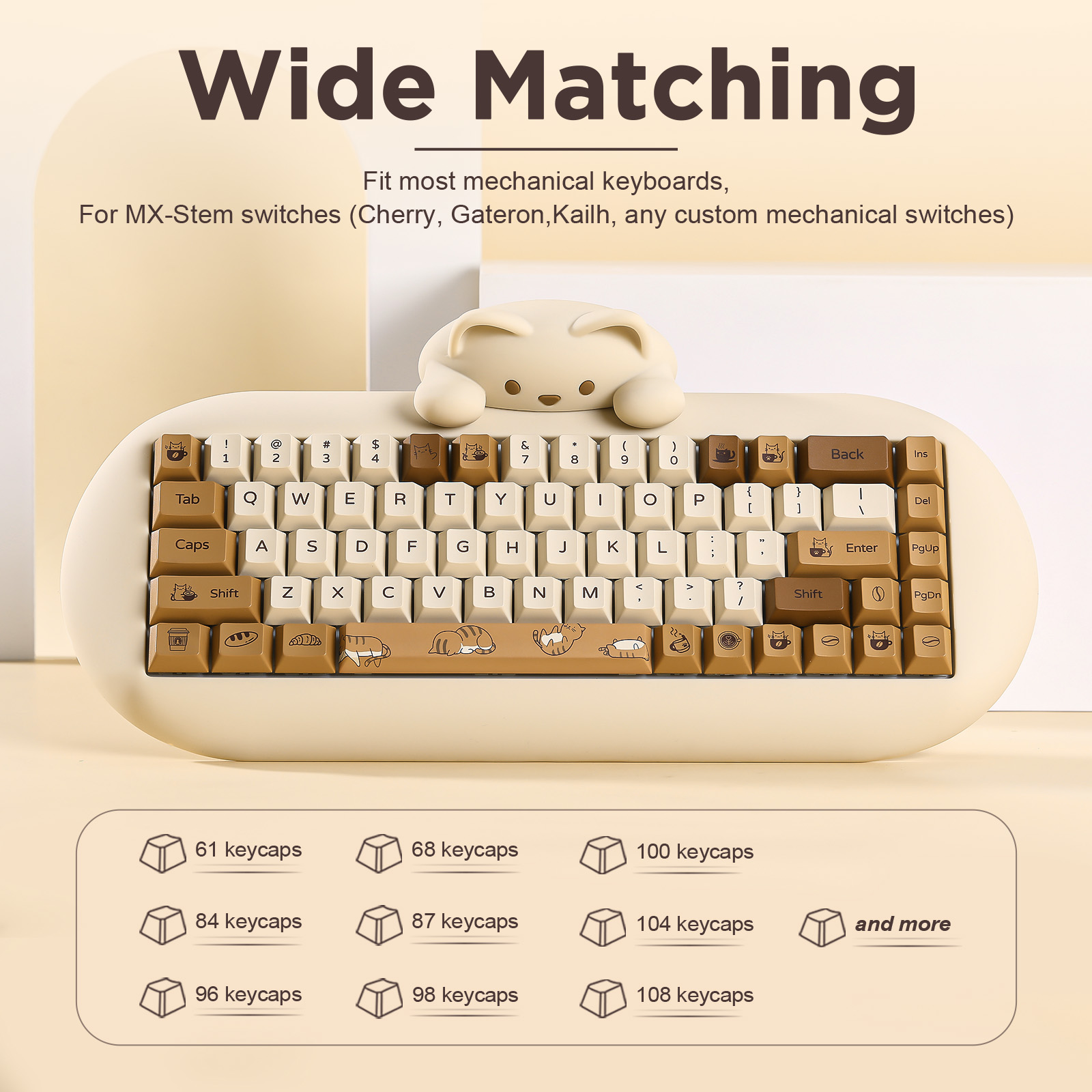 Комплект кастомных PBT-кейкапо – обзор и цена Gaming Keyboard Extension
