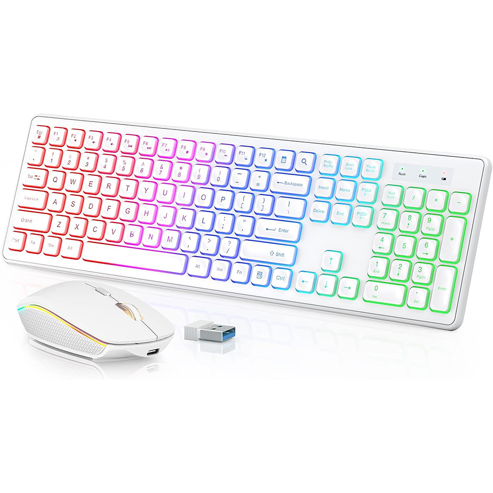 Беспроводная клавиатура и мышь – обзор и цена Gaming Keyboard Ergonomic