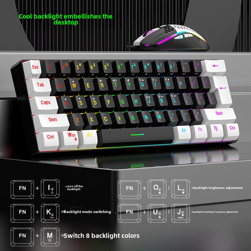 Комплекты клавиатуры и мыши 60 – обзор и цена Gaming Keyboard Extension